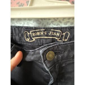🔥 Robin’s Jean Gold Wing Denim Embroidered Jeans – Size 28, 34" Inseam 🔥 Y2K